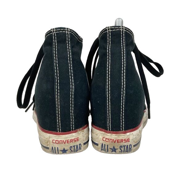 Converse Chuck Taylor All-Star -Women's Sz 7 -Lux Wedge -Black High Tops 547198F - Picture 3 of 12
